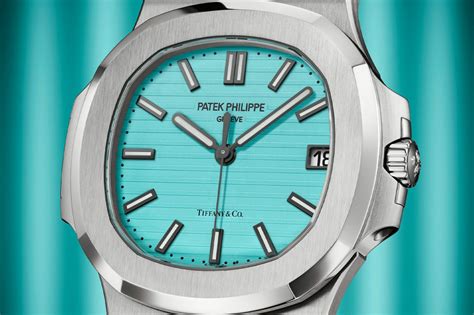 patek philippe nautilus colors|patek philippe nautilus tiffany dial.